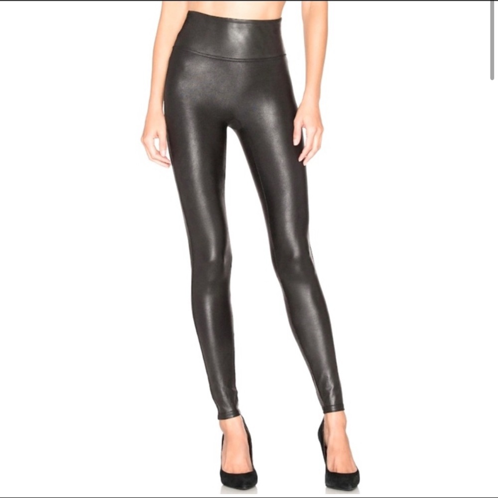 Spanx Faux Metallic Leggings